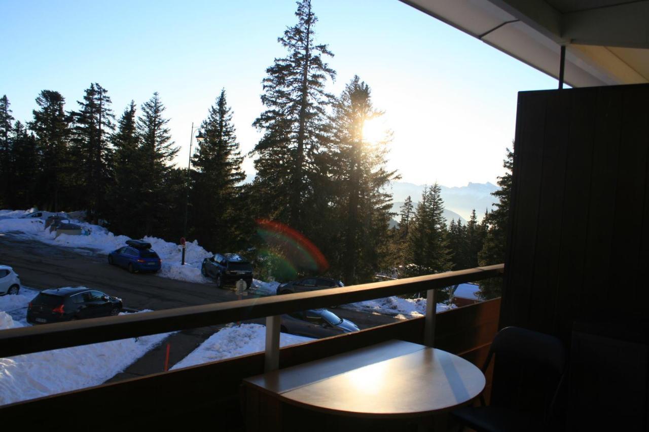 Le Flocon-Studio Cabine-Balcon 4-6 Pers A 100M Des Pistes Шамрус Екстериор снимка