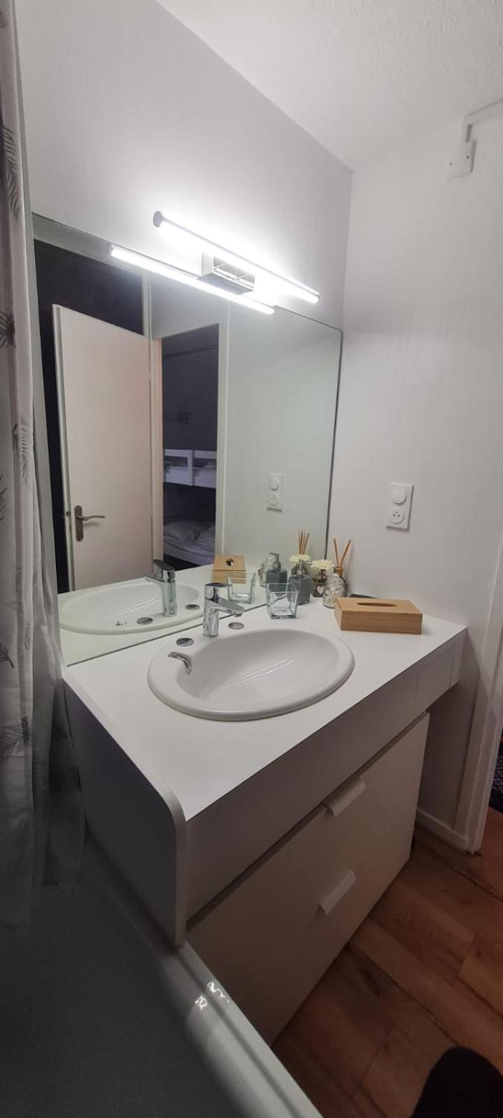 Le Flocon-Studio Cabine-Balcon 4-6 Pers A 100M Des Pistes Шамрус Екстериор снимка