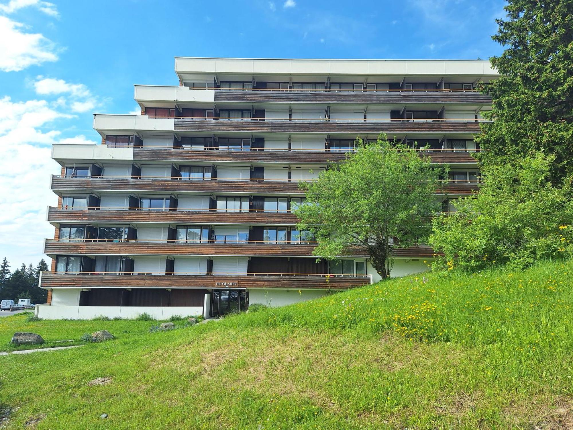 Le Flocon-Studio Cabine-Balcon 4-6 Pers A 100M Des Pistes Шамрус Екстериор снимка